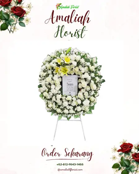 Krans Bunga Duka Candi